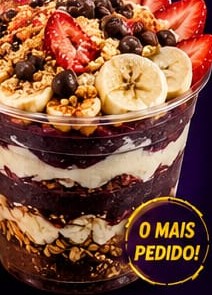 Copo de açaí Bom Sabor Supremo 500ml